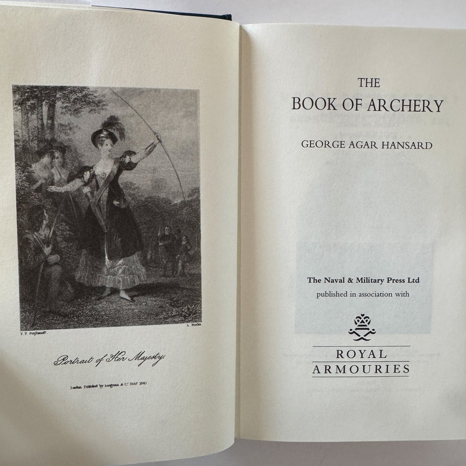 The Book of Archery, Reprint of 1840 Original Text, Naval & Military Press - Pretty Old Books