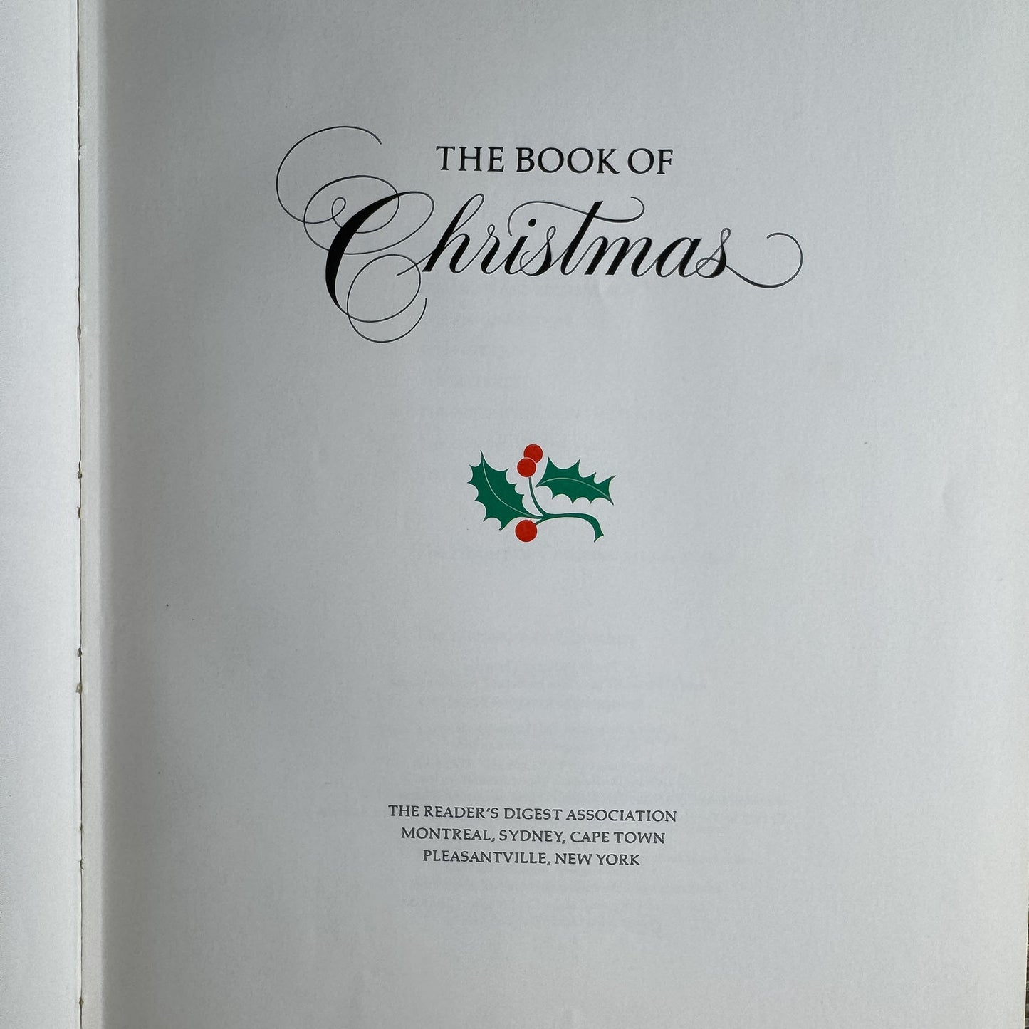 The Book of Christmas, Reader's Digest Association, 1973, First Edition - Pretty Old Books