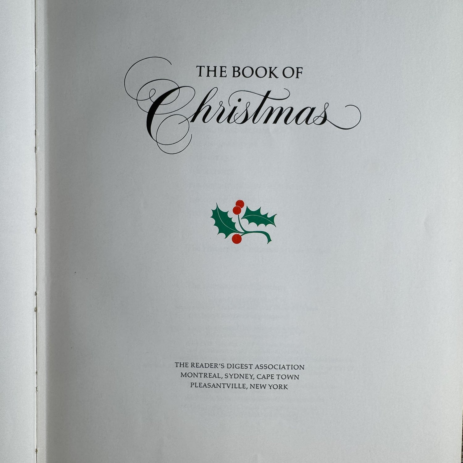 The Book of Christmas, Reader's Digest Association, 1973, First Edition - Pretty Old Books