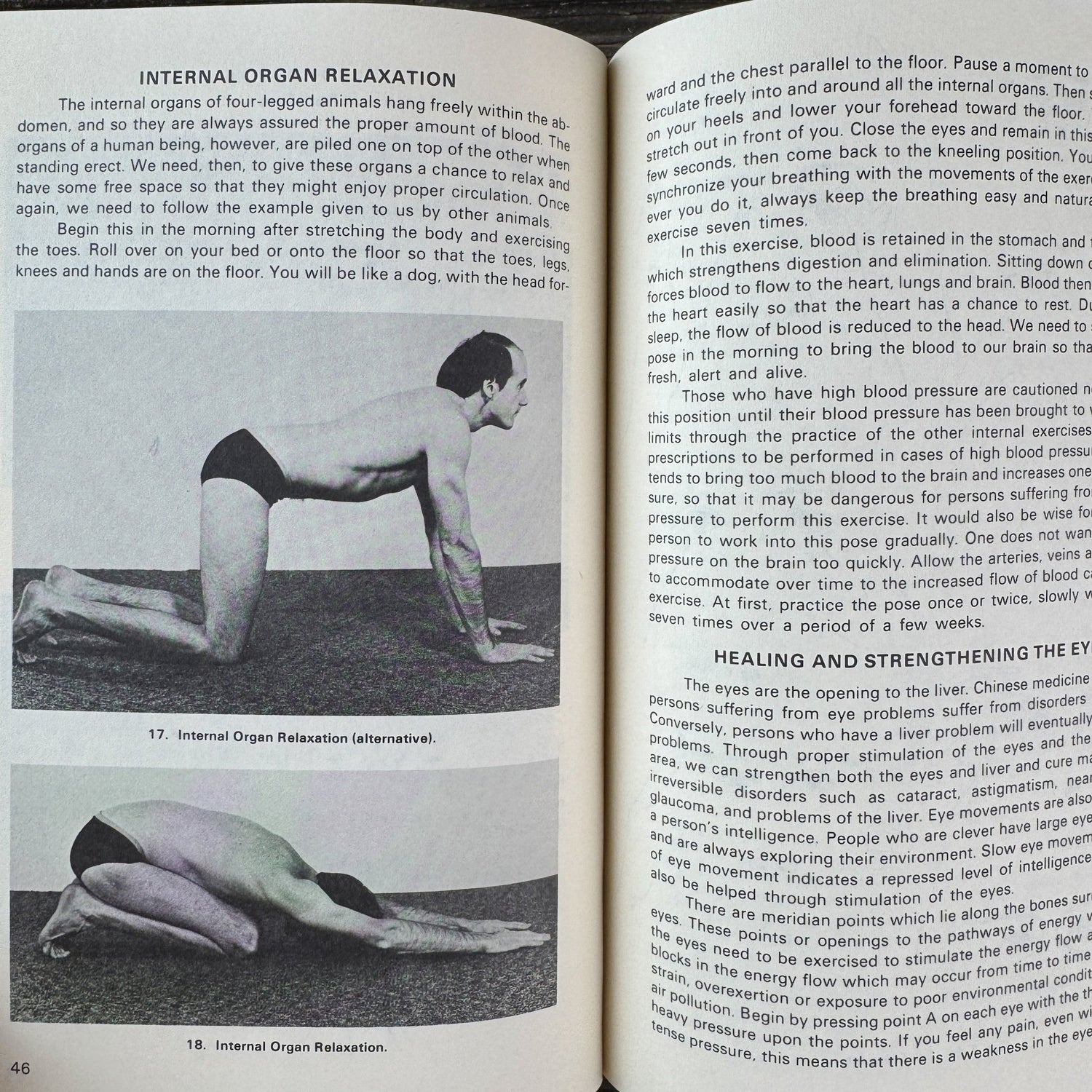 The Book of Internal Exercises, 1981, Taoist, Chinese Medicine Guide - Pretty Old Books