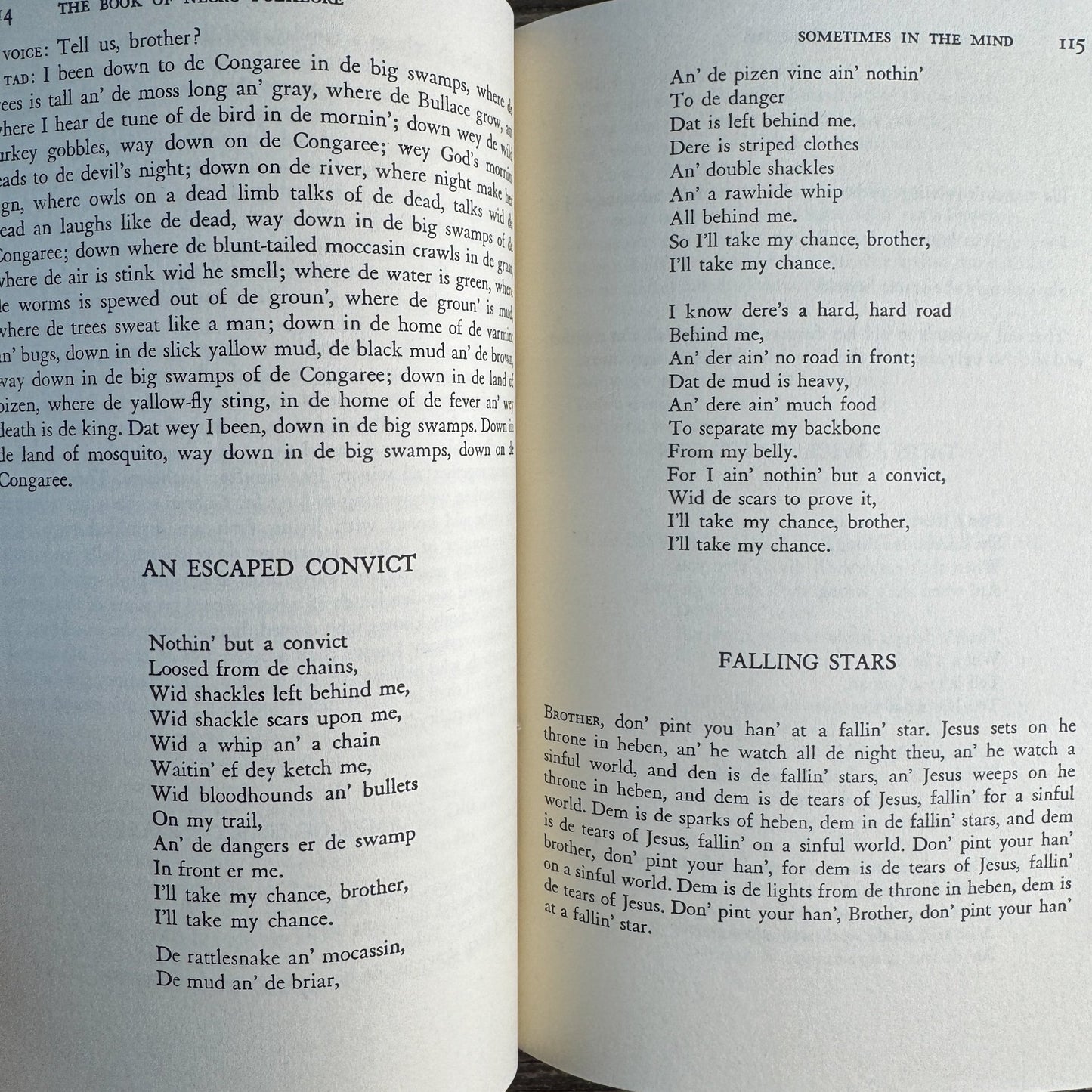 The Book of Negro Folklore, Langston Hughes and Arna Bontemps, 1958 - Pretty Old Books