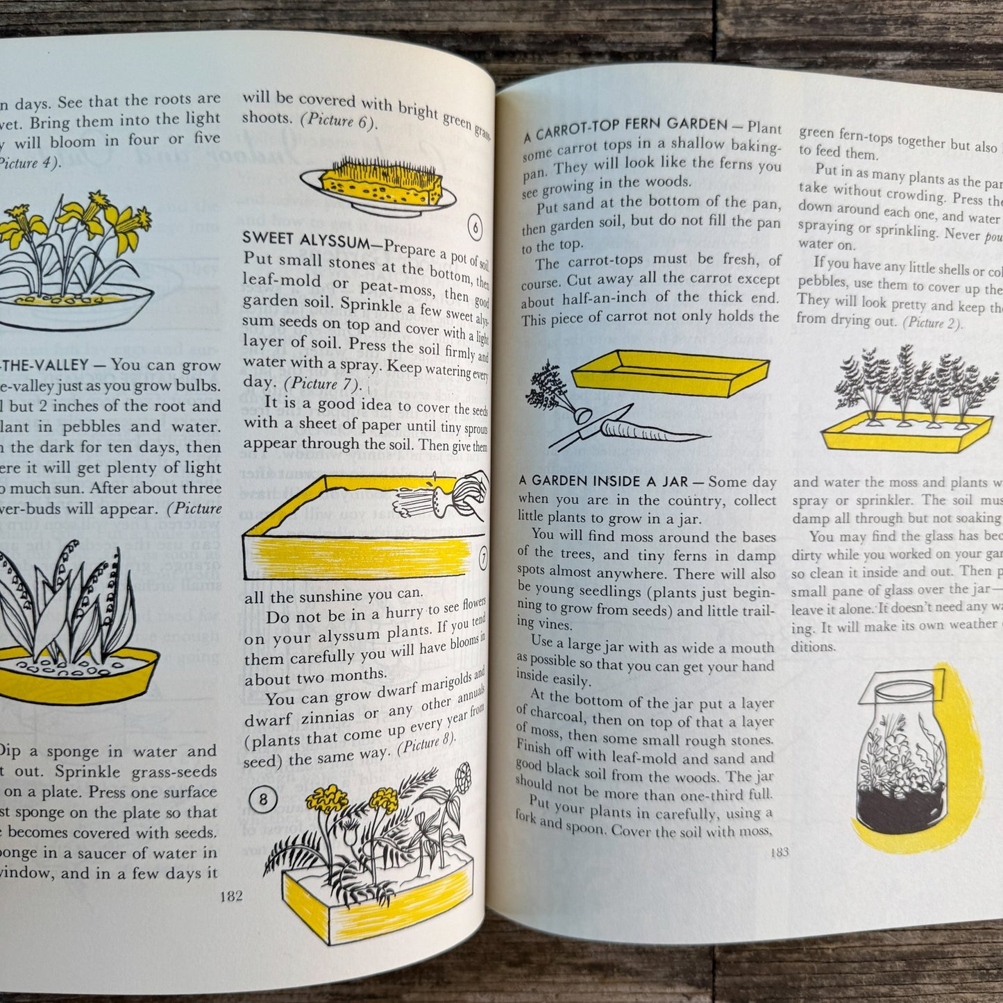 The Bookshelf for Boys and Girls, Volumes 5 and 8, 1970 - Pretty Old Books