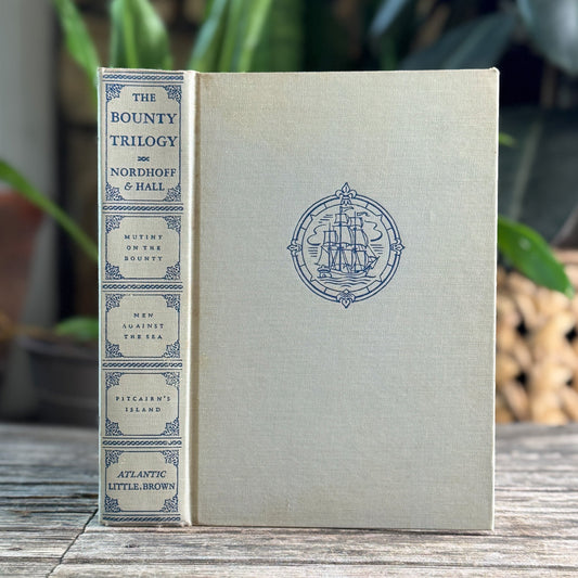 The Bounty Trilogy, Charles Nordhoff and James Norman Hall, 1951, N. C. Wyeth Illustrated Edition - Pretty Old Books