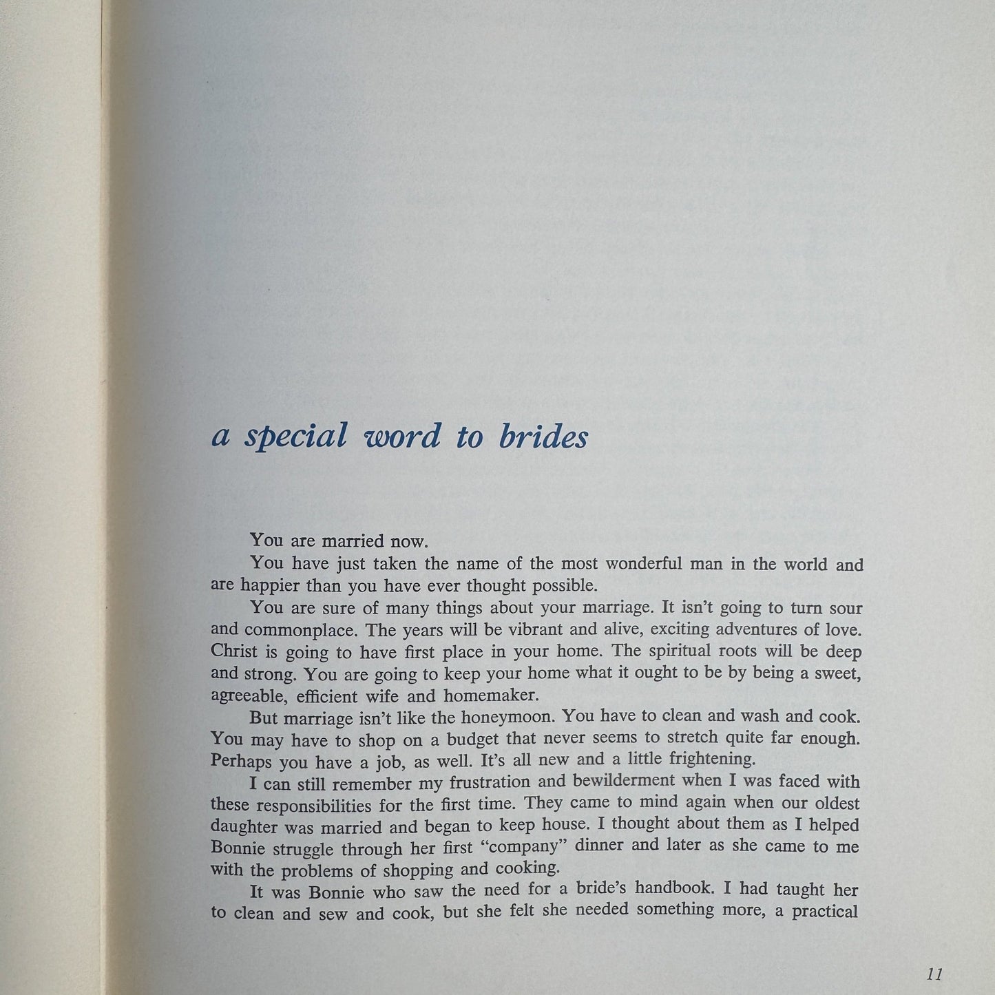 The Bride's Book of Ideas, Tyndale House Publishers, 1970 - Pretty Old Books