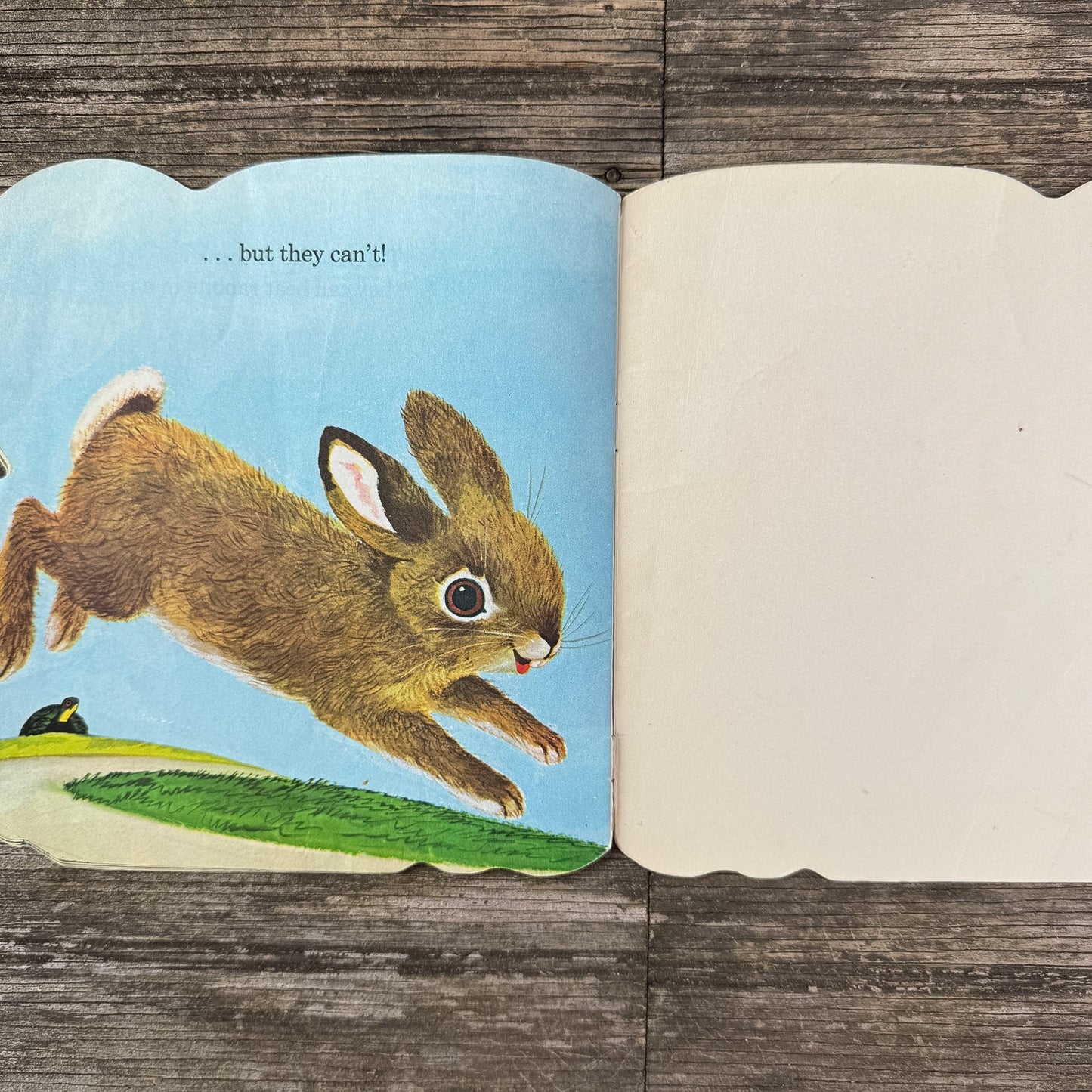 The Bunny Book, Richard Scarry, 1980 Golden Shape Book - Pretty Old Books