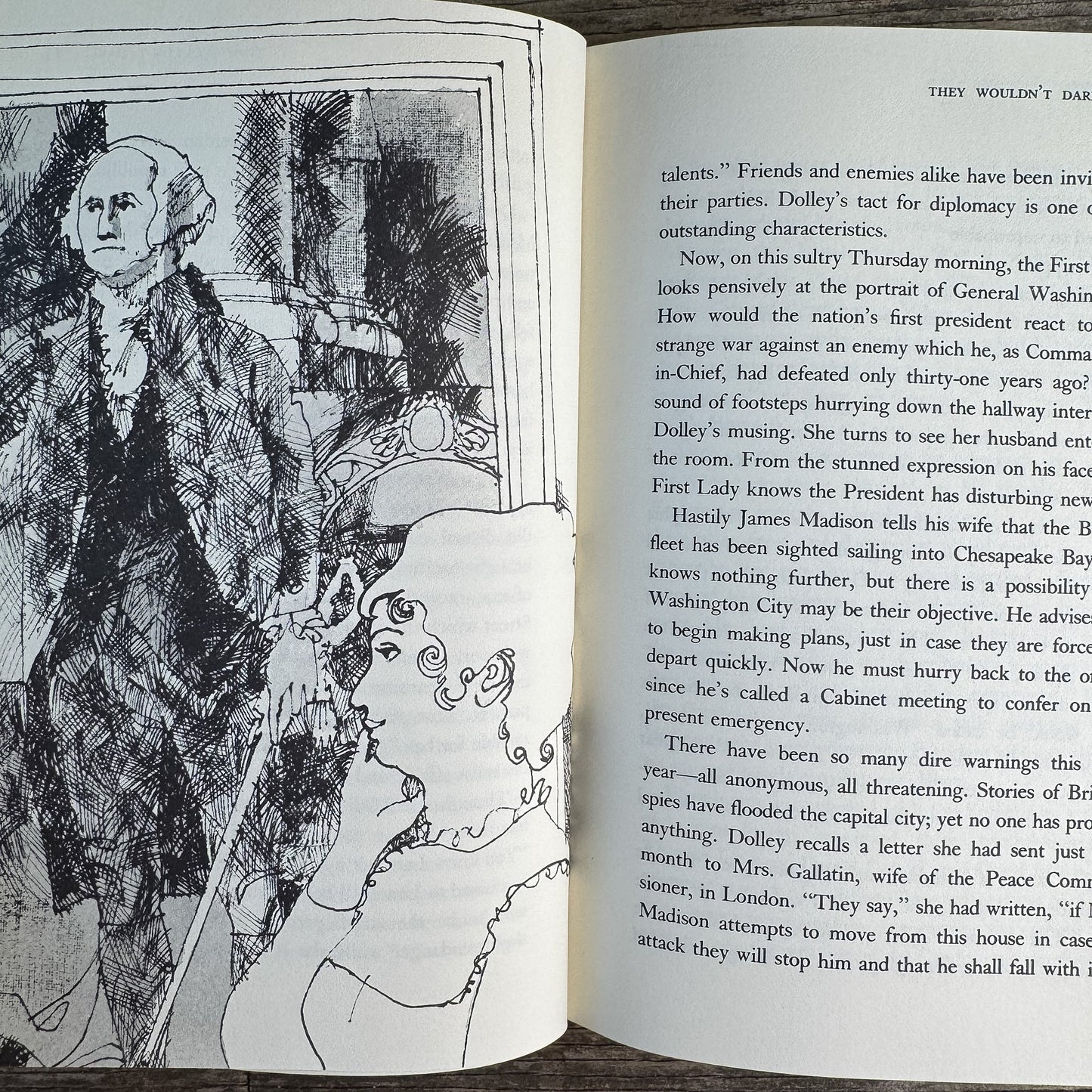 The Burning of Washington, August 1814, Mary K. Phelan, 1975 - Pretty Old Books