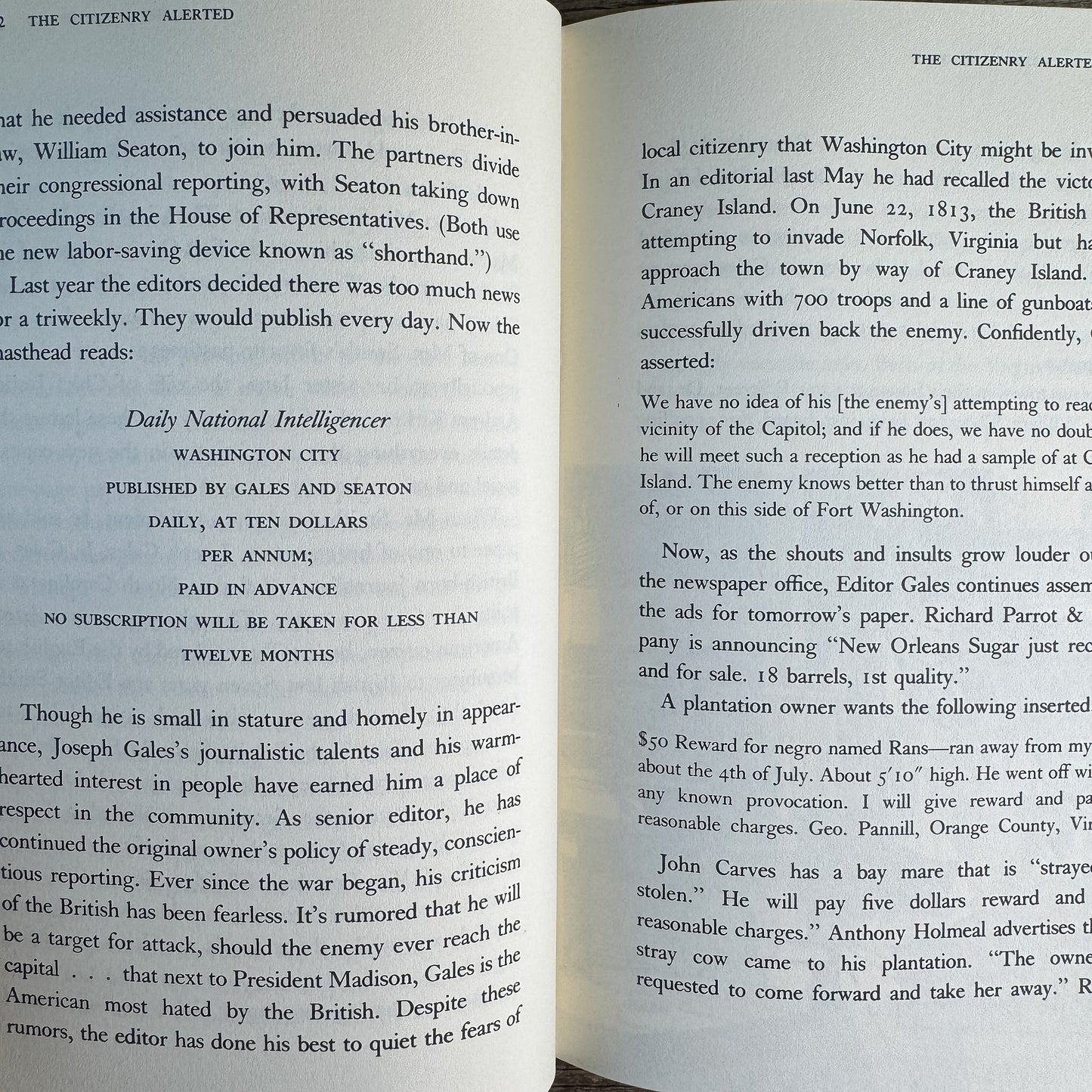 The Burning of Washington, August 1814, Mary K. Phelan, 1975 - Pretty Old Books