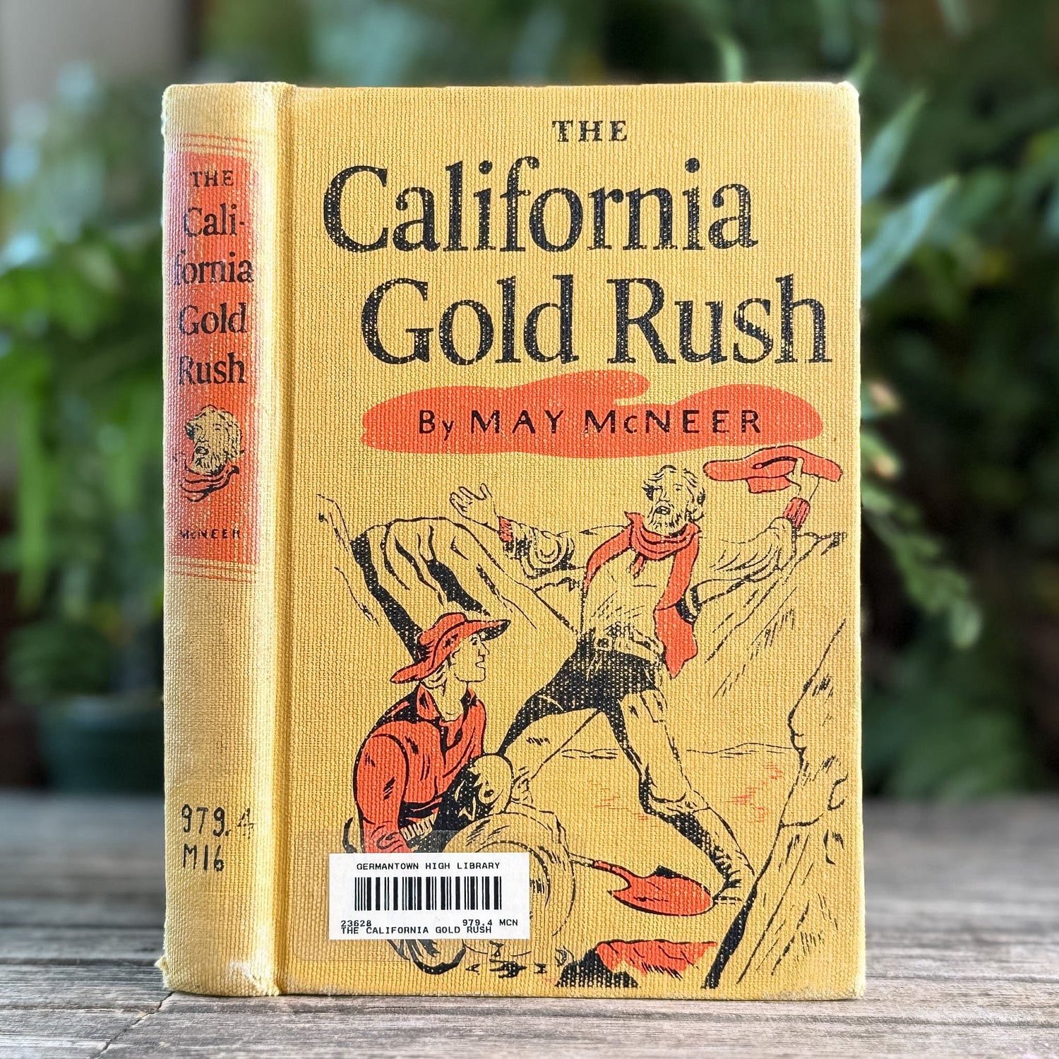 The California Gold Rush, May McNeer, 1950, Landmark Books Edition - Pretty Old Books