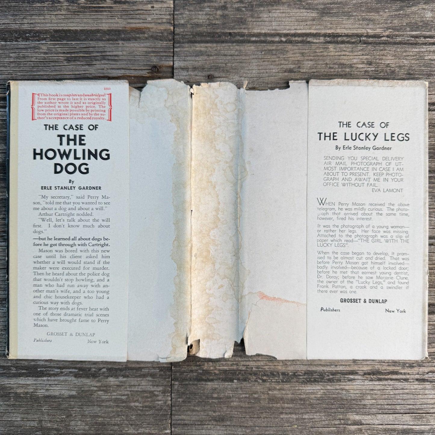 The Case of the Howling Dog, Erle Stanley Gardner, 1934 - Pretty Old Books