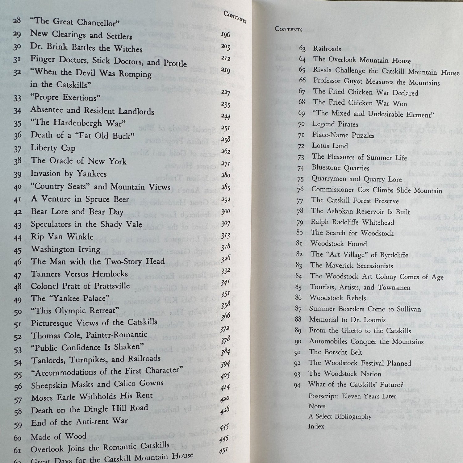 The Catskills: From Wilderness to Woodstock, Alf Evers, 1982 - Pretty Old Books