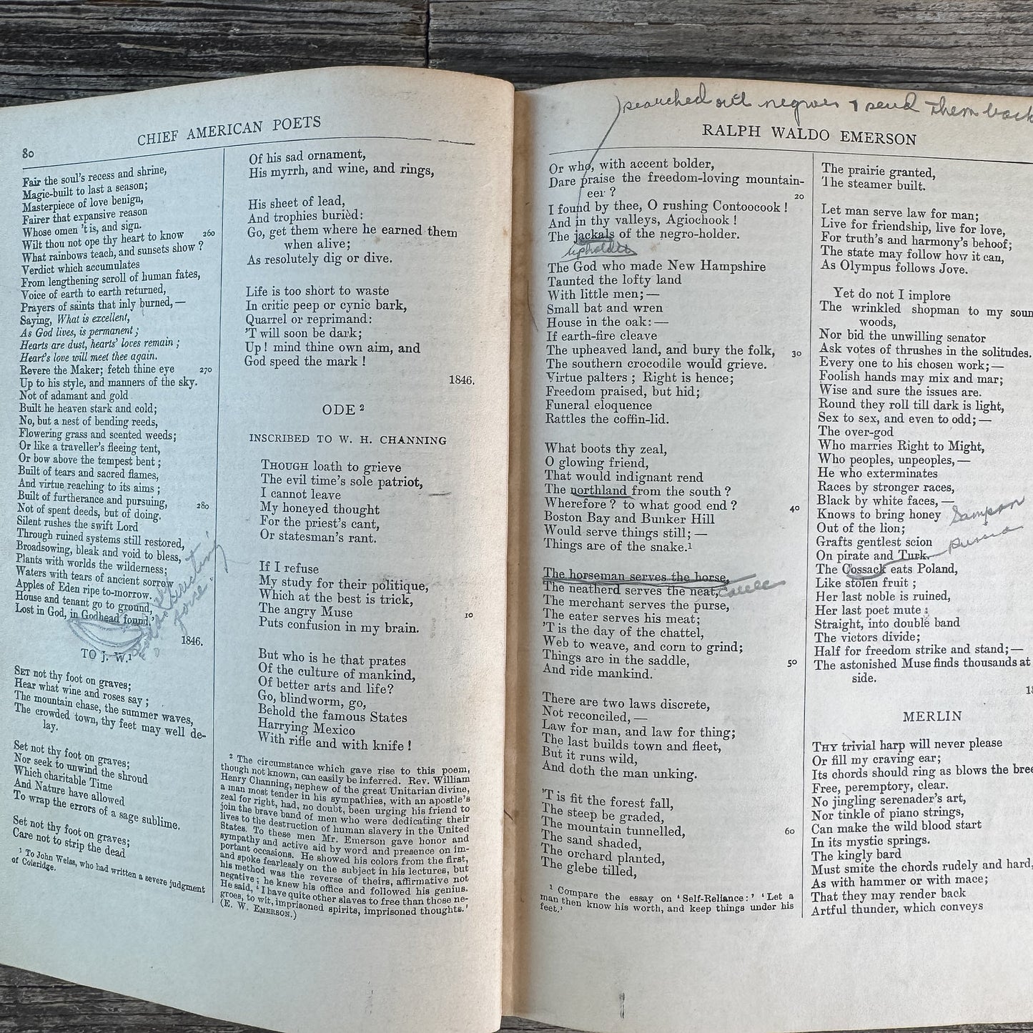 The Chief American Poets, edited by Curtis Hidden Page, 1905 - Pretty Old Books