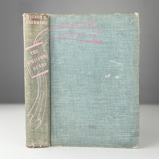 The Chiffon Scarf, Mignon G. Eberhart, 1939 Mystery Novel - Pretty Old Books