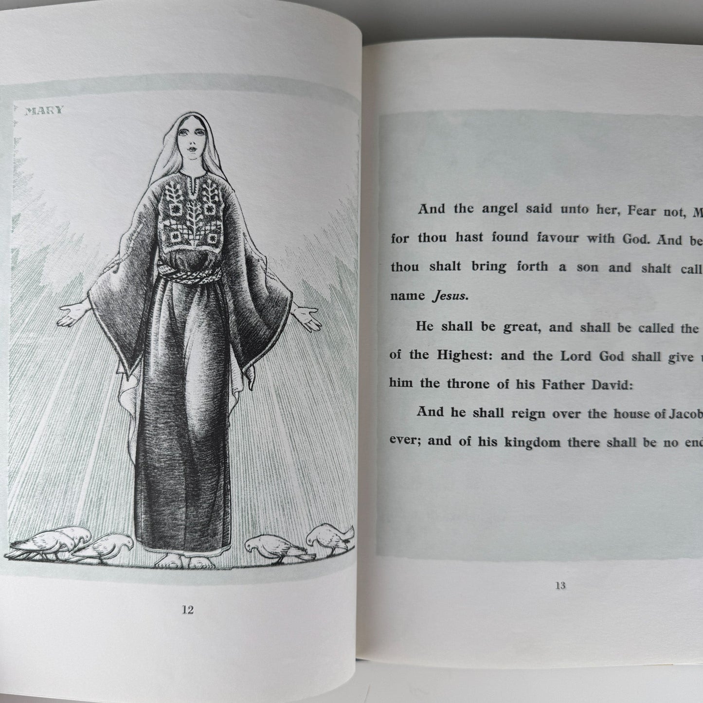 The Christ Child , Maud & Miska Petersham (Doubleday) - Pretty Old Books