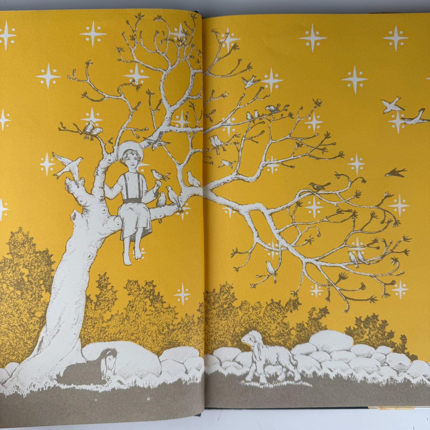 The Christ Child , Maud & Miska Petersham (Doubleday) - Pretty Old Books