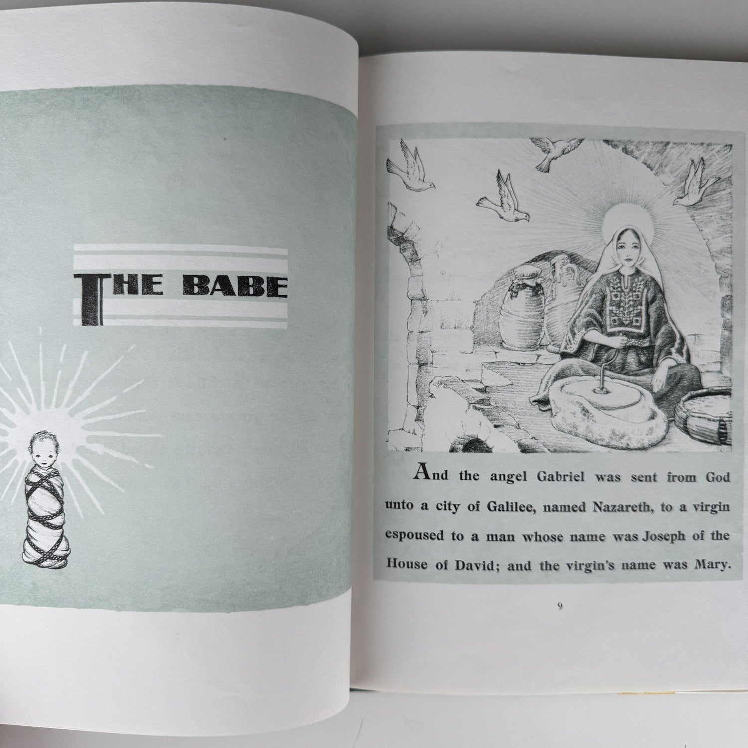 The Christ Child , Maud & Miska Petersham (Doubleday) - Pretty Old Books