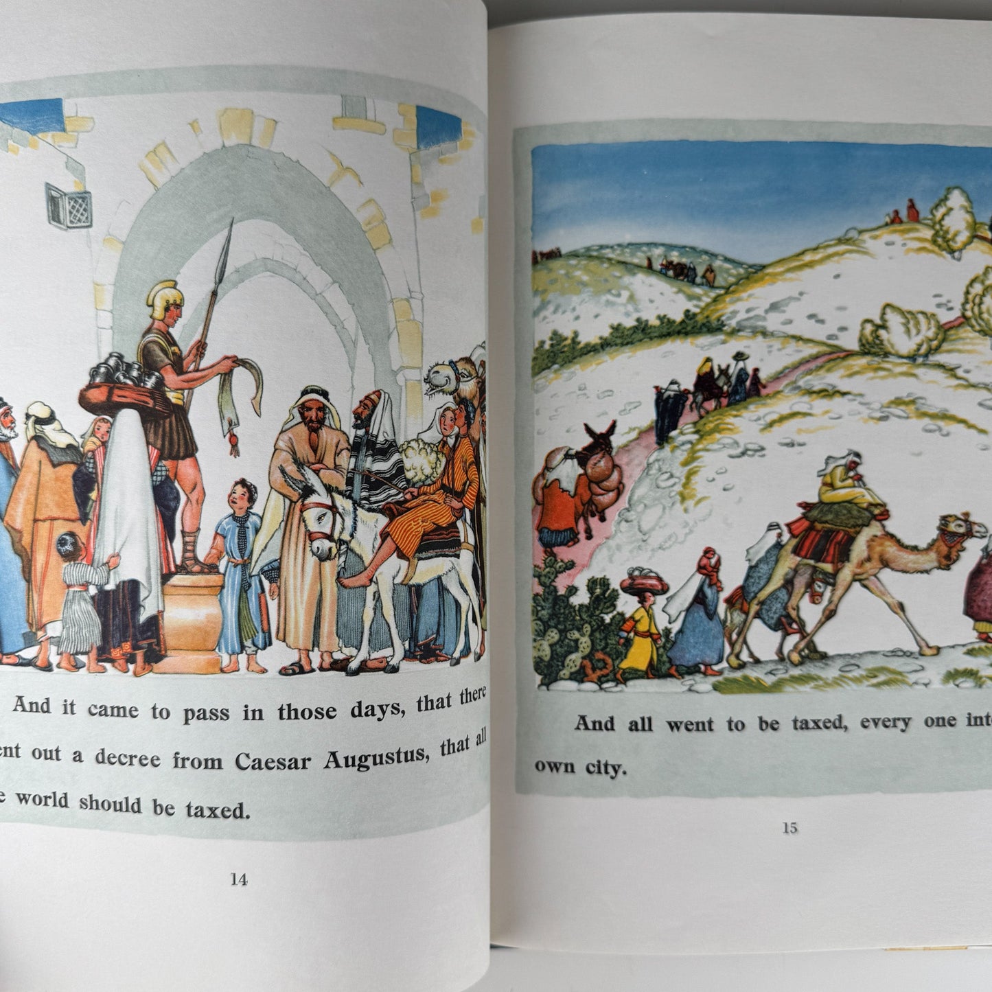 The Christ Child , Maud & Miska Petersham (Doubleday) - Pretty Old Books