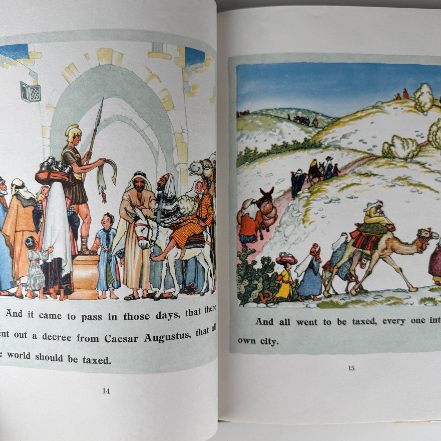 The Christ Child , Maud & Miska Petersham (Doubleday) - Pretty Old Books