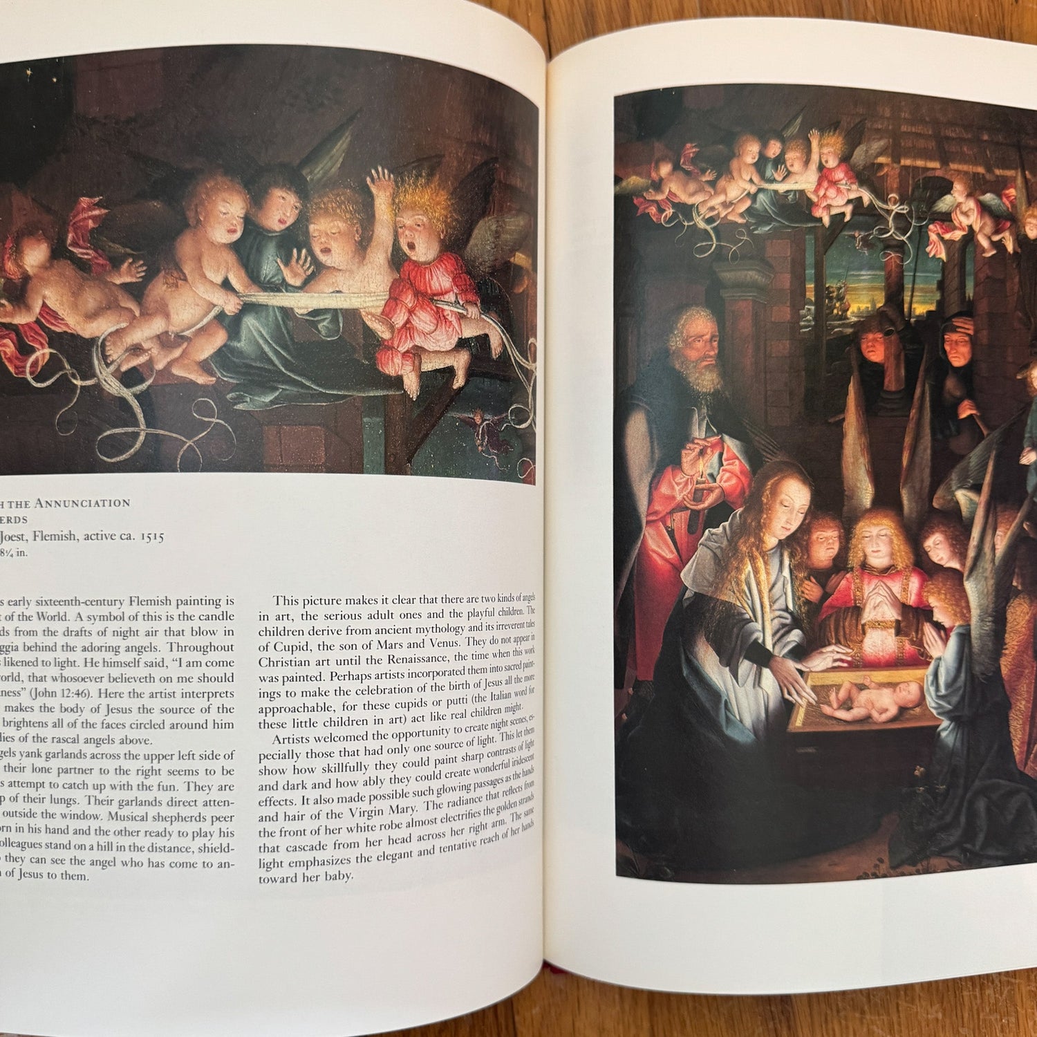 The Christmas Story Told Through Paintings, Metropolitan Museum of Art, 1990 - Pretty Old Books