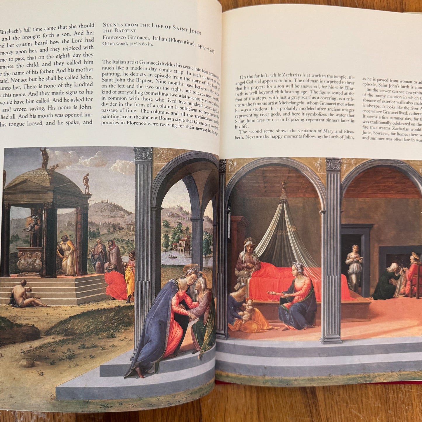 The Christmas Story Told Through Paintings, Metropolitan Museum of Art, 1990 - Pretty Old Books