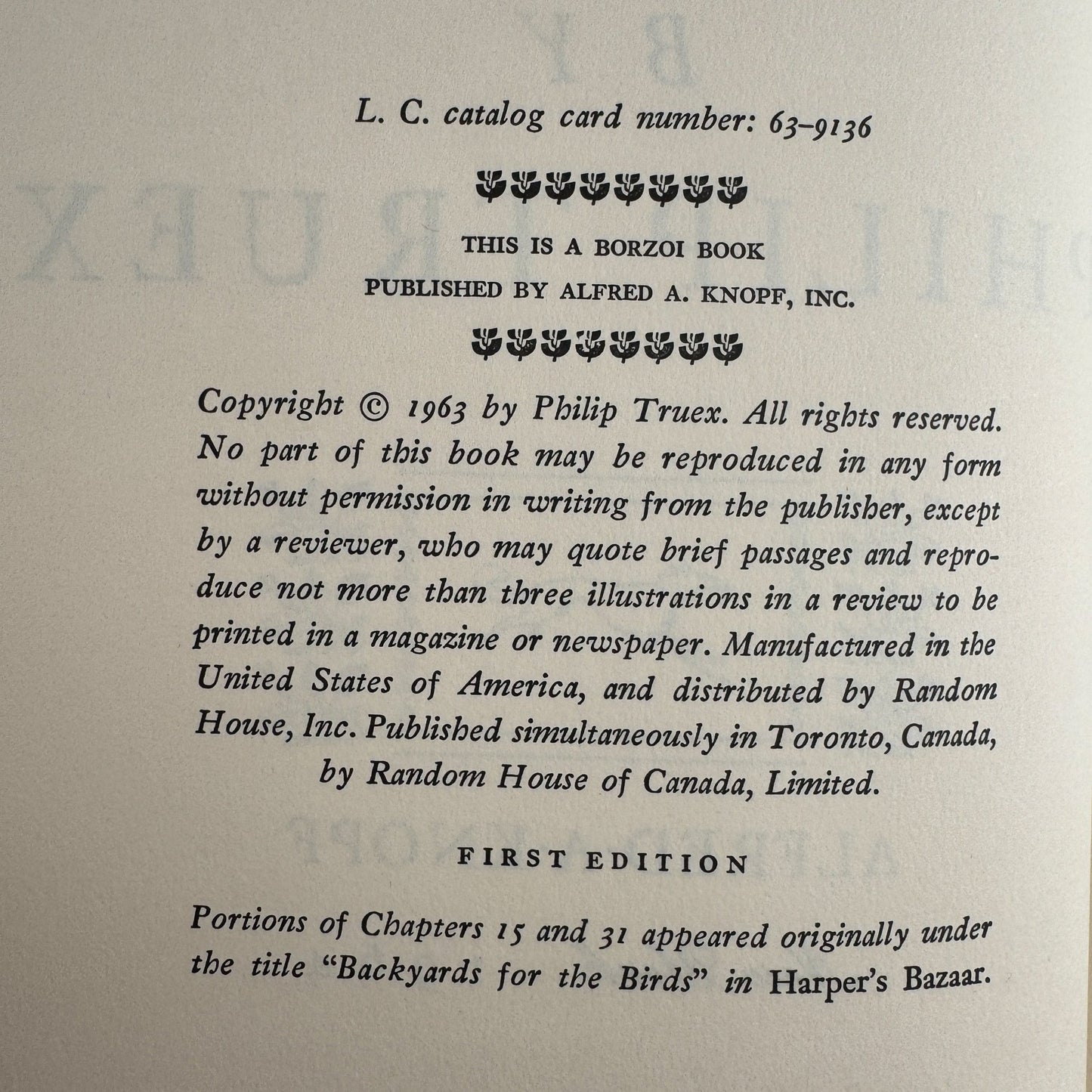 The City Gardener, 1964, Philip Truex, Illustrated 1st Ed Book Club - Pretty Old Books