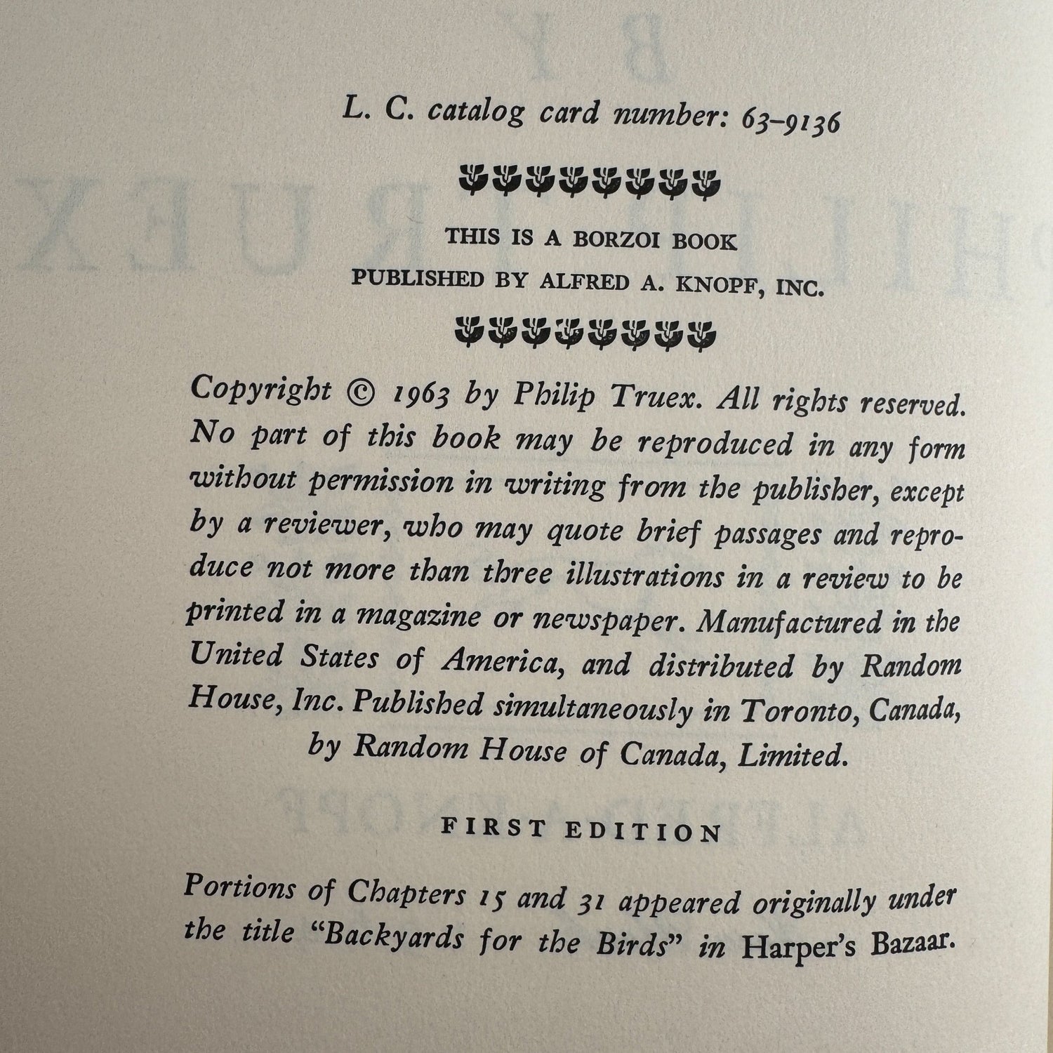 The City Gardener, 1964, Philip Truex, Illustrated 1st Ed Book Club - Pretty Old Books