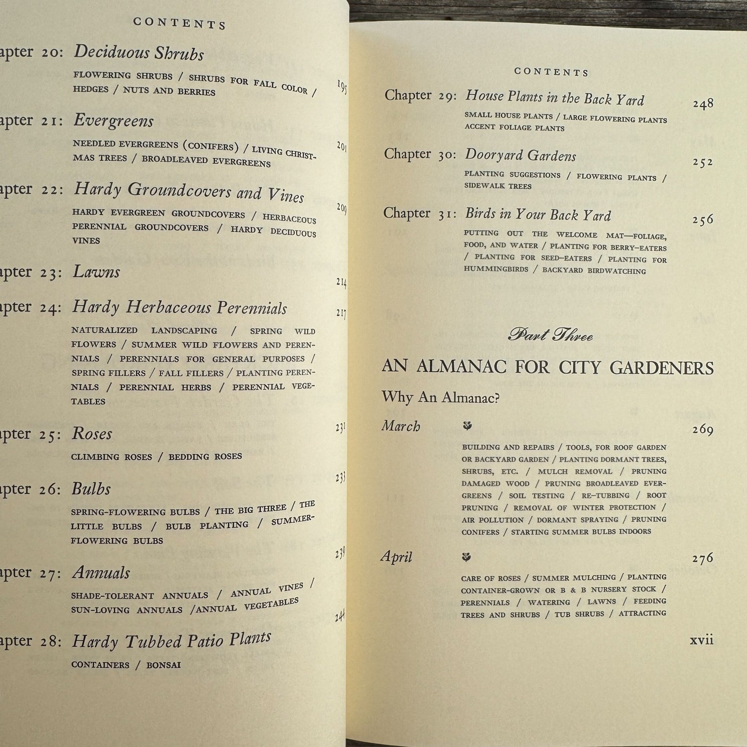 The City Gardener, 1964, Philip Truex, Illustrated 1st Ed Book Club - Pretty Old Books