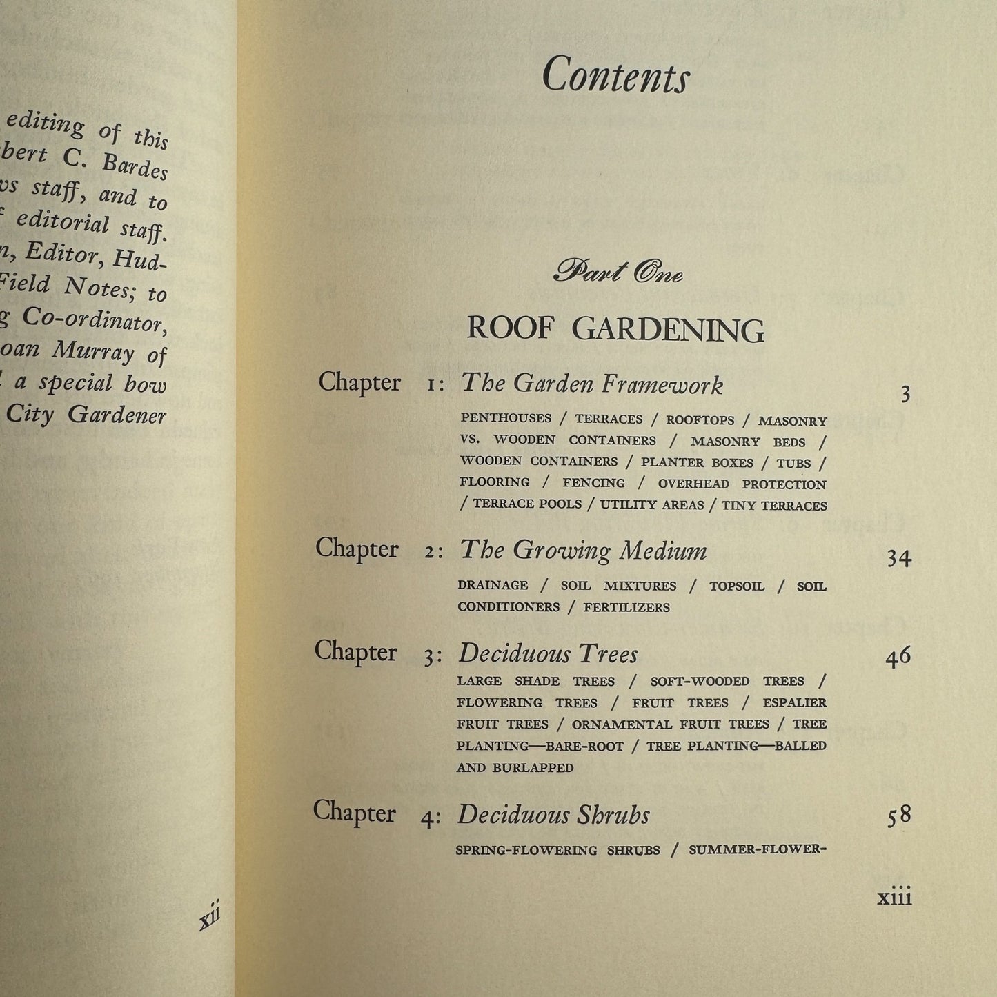 The City Gardener, 1964, Philip Truex, Illustrated 1st Ed Book Club - Pretty Old Books