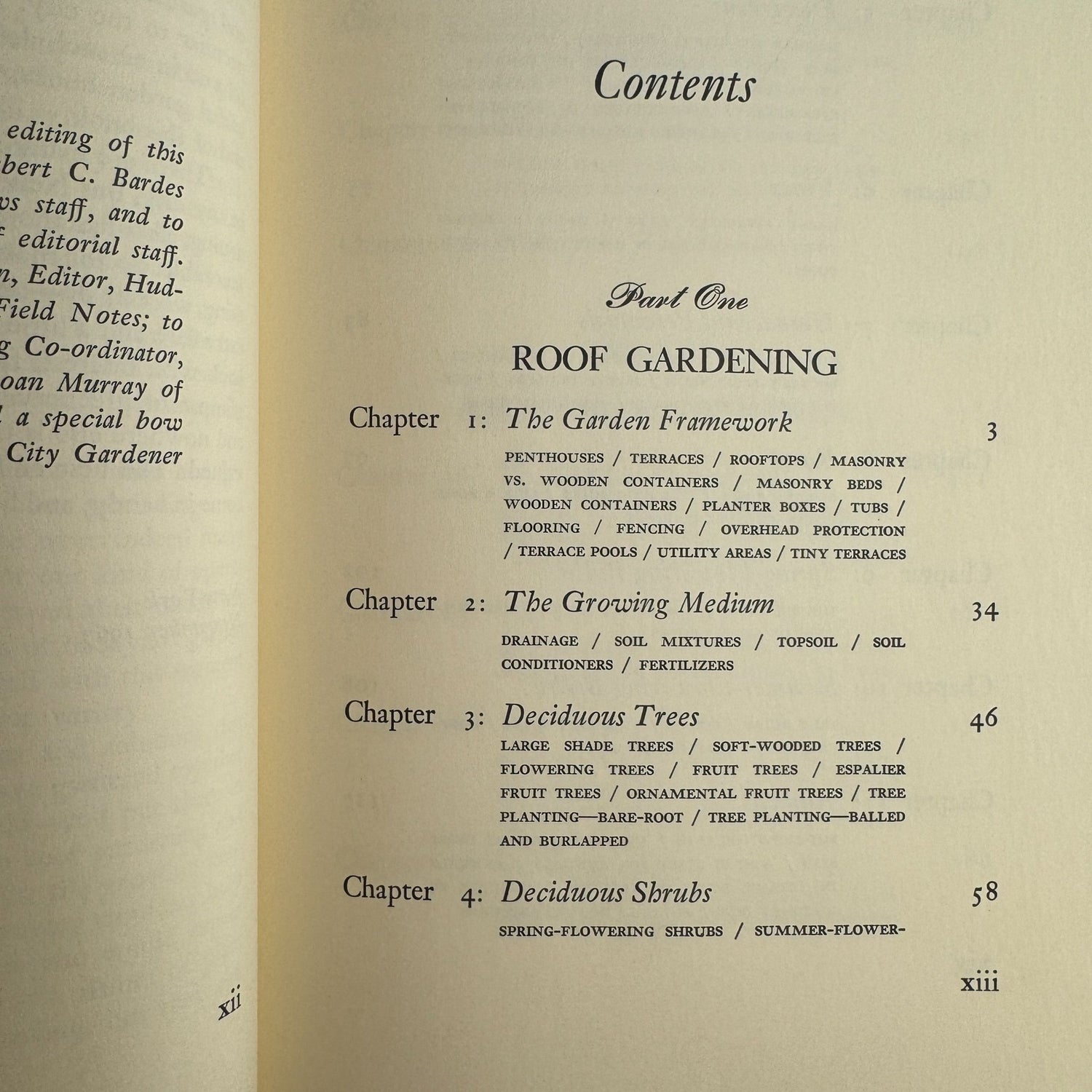 The City Gardener, 1964, Philip Truex, Illustrated 1st Ed Book Club - Pretty Old Books