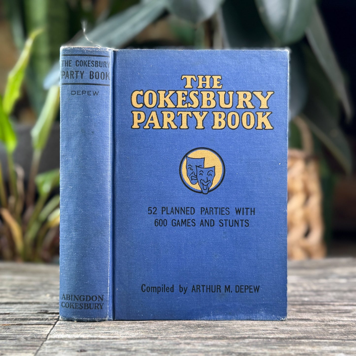 The Cokesbury Party Book, Arthur M. Depew, 1932 - Pretty Old Books