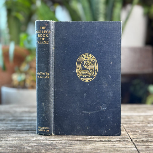 The College Book of Verse (1250–1925), 1927 School Poetry Book - Pretty Old Books
