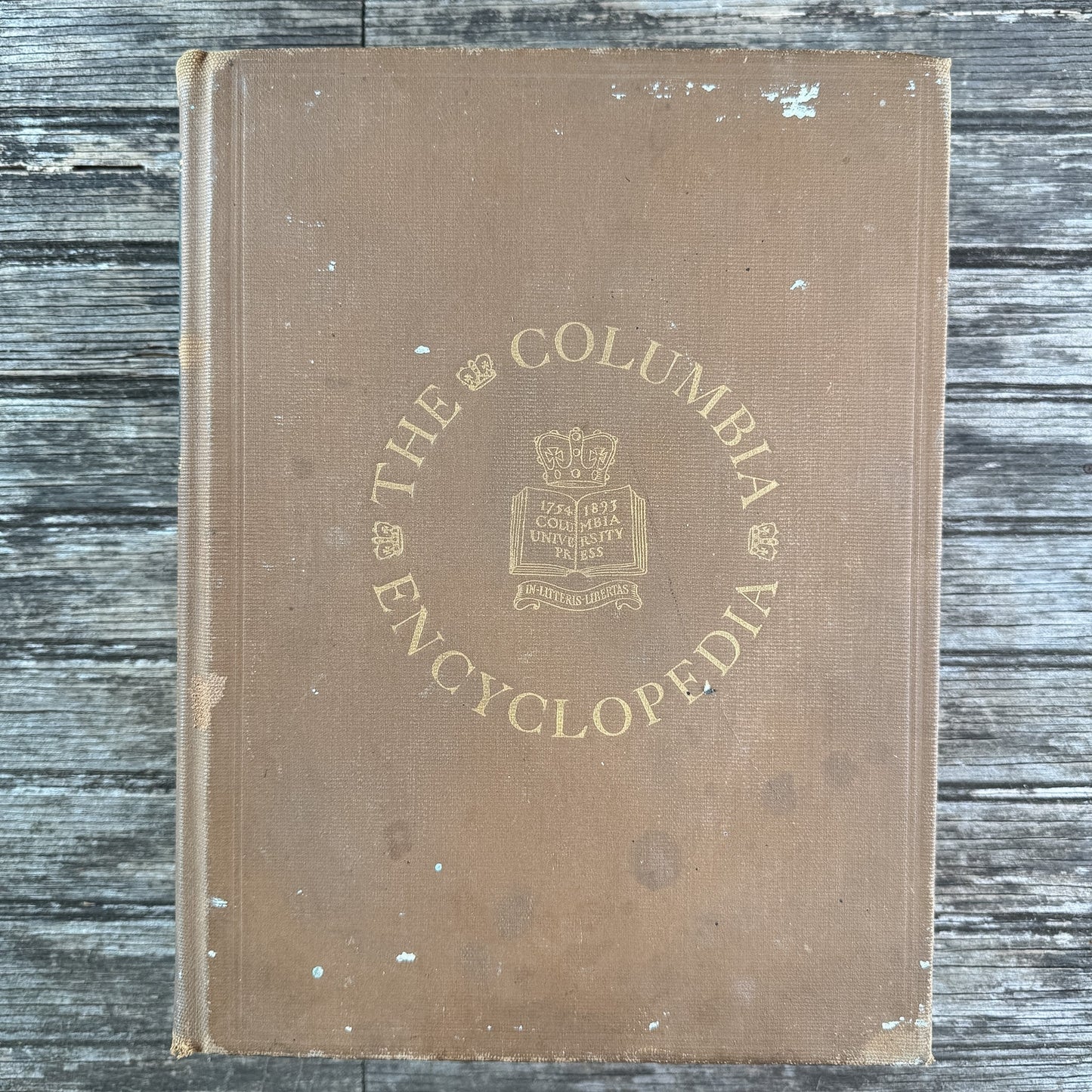 The Columbia Encyclopedia in One Volume, Clarke F. Ansley, 1945 Sixteenth Printing - Pretty Old Books