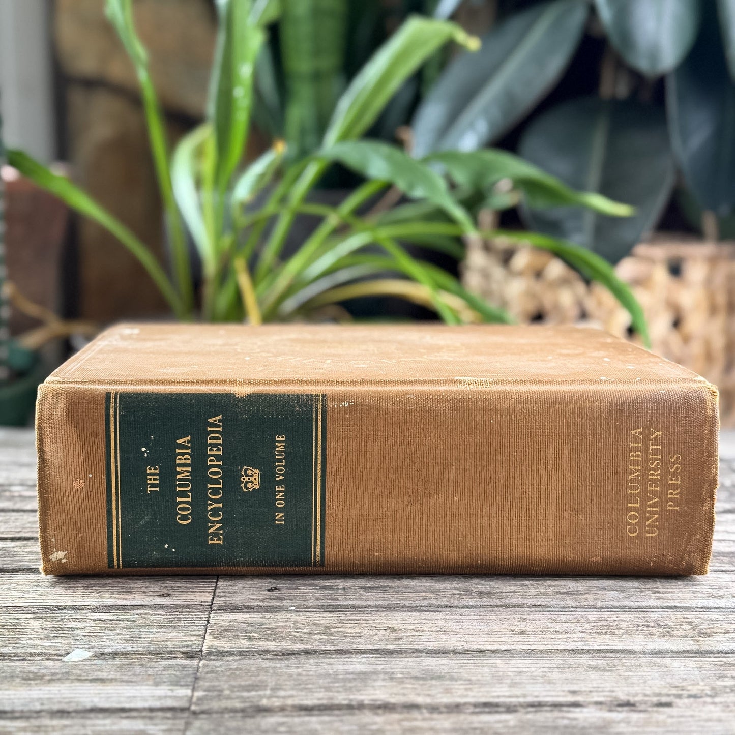 The Columbia Encyclopedia in One Volume, Clarke F. Ansley, 1945 Sixteenth Printing - Pretty Old Books