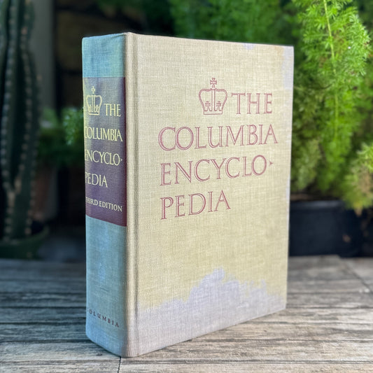 The Columbia Encyclopedia, Third Edition, William Bridgewater and Seymour Kurtz, 1963 - Pretty Old Books