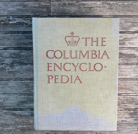 The Columbia Encyclopedia, Third Edition, William Bridgewater and Seymour Kurtz, 1963 - Pretty Old Books
