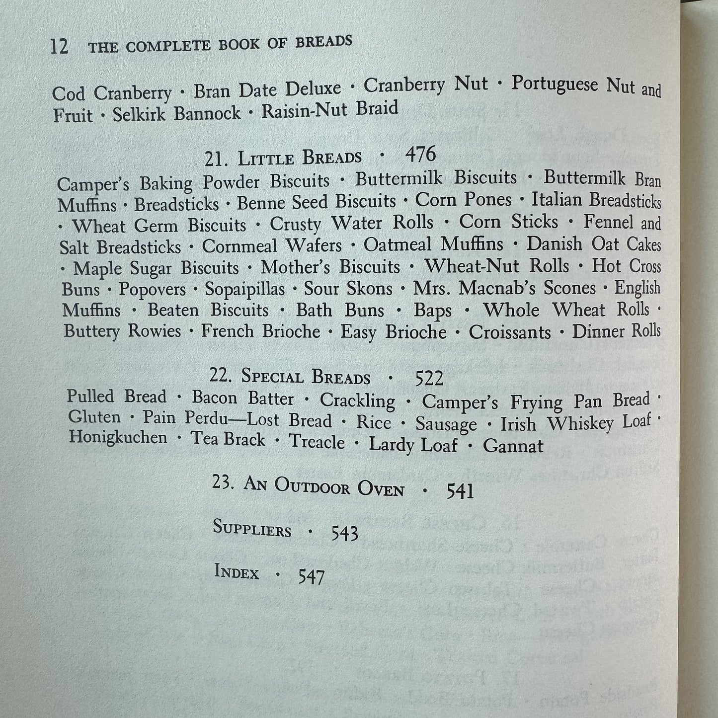 The Complete Book of Breads, Bernard Clayton, Jr., 1973 - Pretty Old Books
