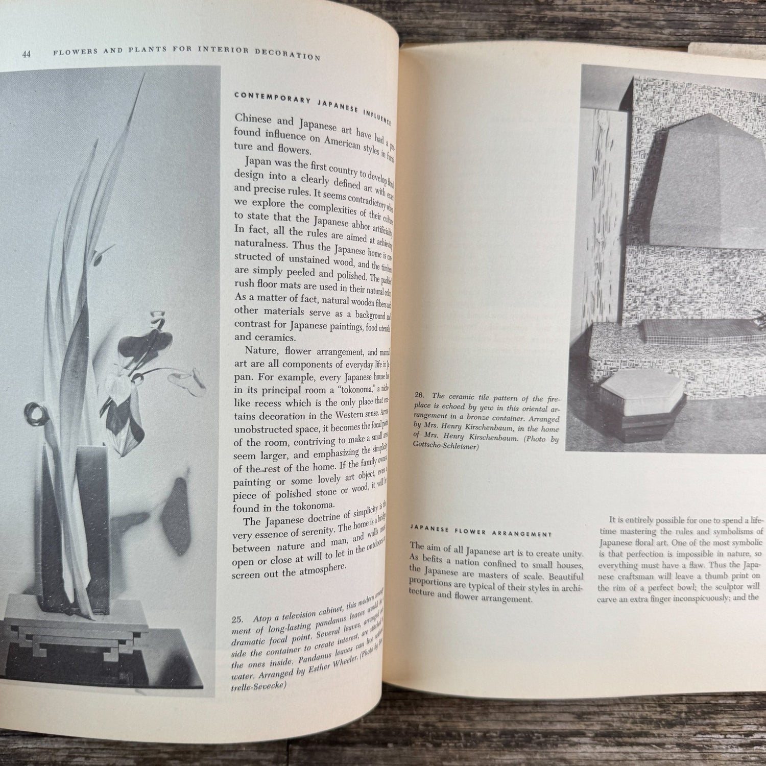 The Complete Book of Flowers and Plants for Interior Decoration, 1957 - Pretty Old Books