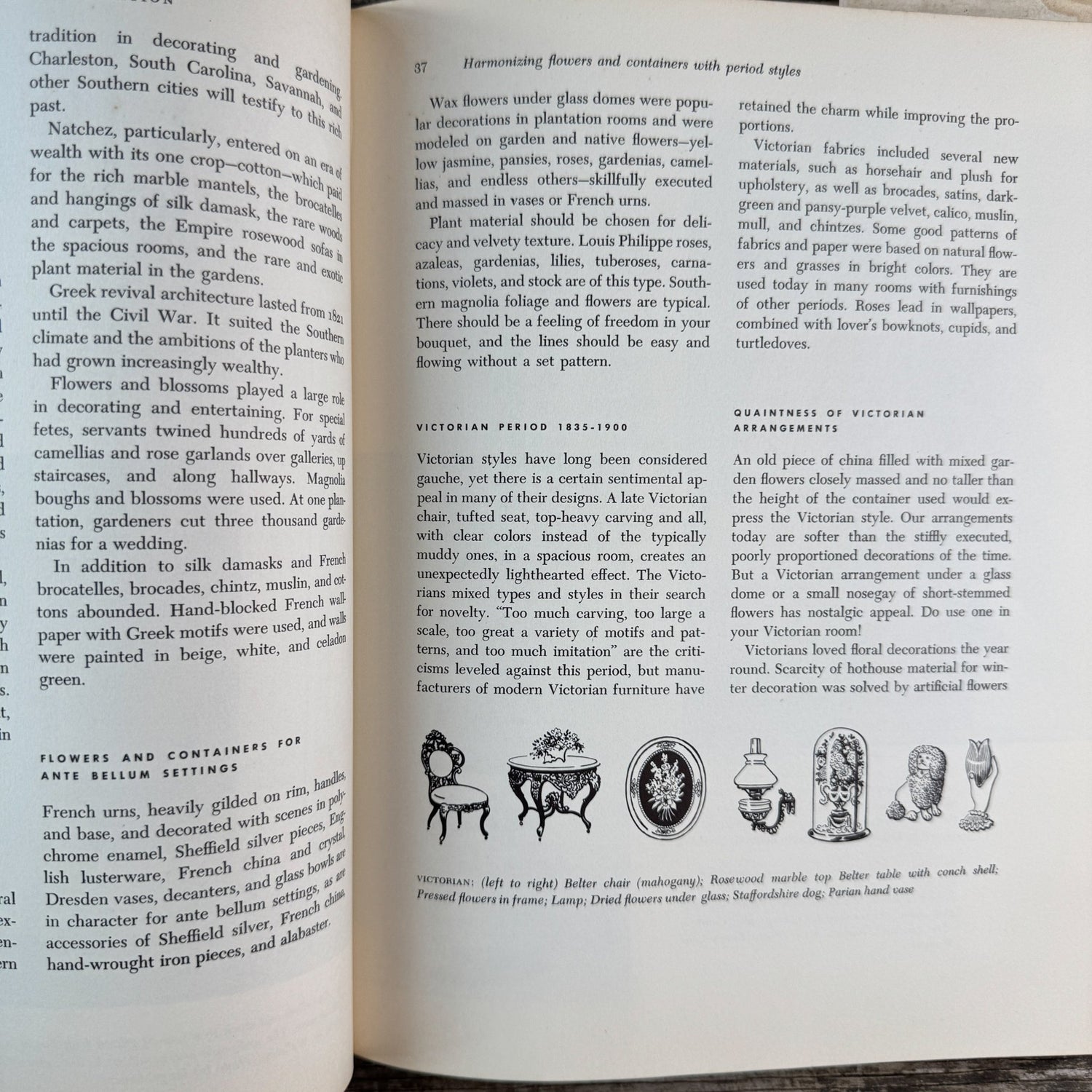 The Complete Book of Flowers and Plants for Interior Decoration, 1957 - Pretty Old Books