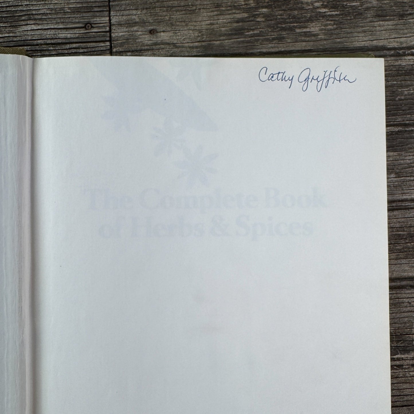 The Complete Book of Herbs and Spices by Sarah Garland, 1979 - Pretty Old Books