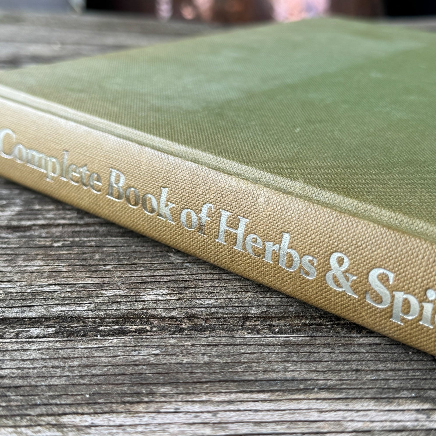 The Complete Book of Herbs and Spices by Sarah Garland, 1979 - Pretty Old Books