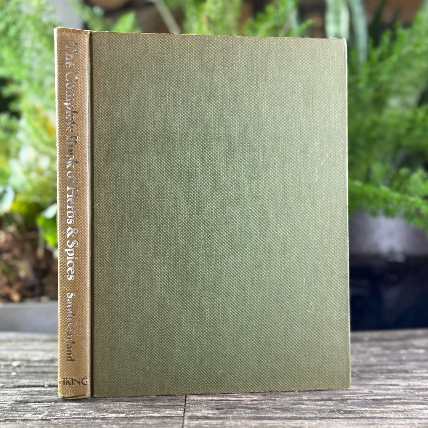 The Complete Book of Herbs and Spices by Sarah Garland, 1979 - Pretty Old Books