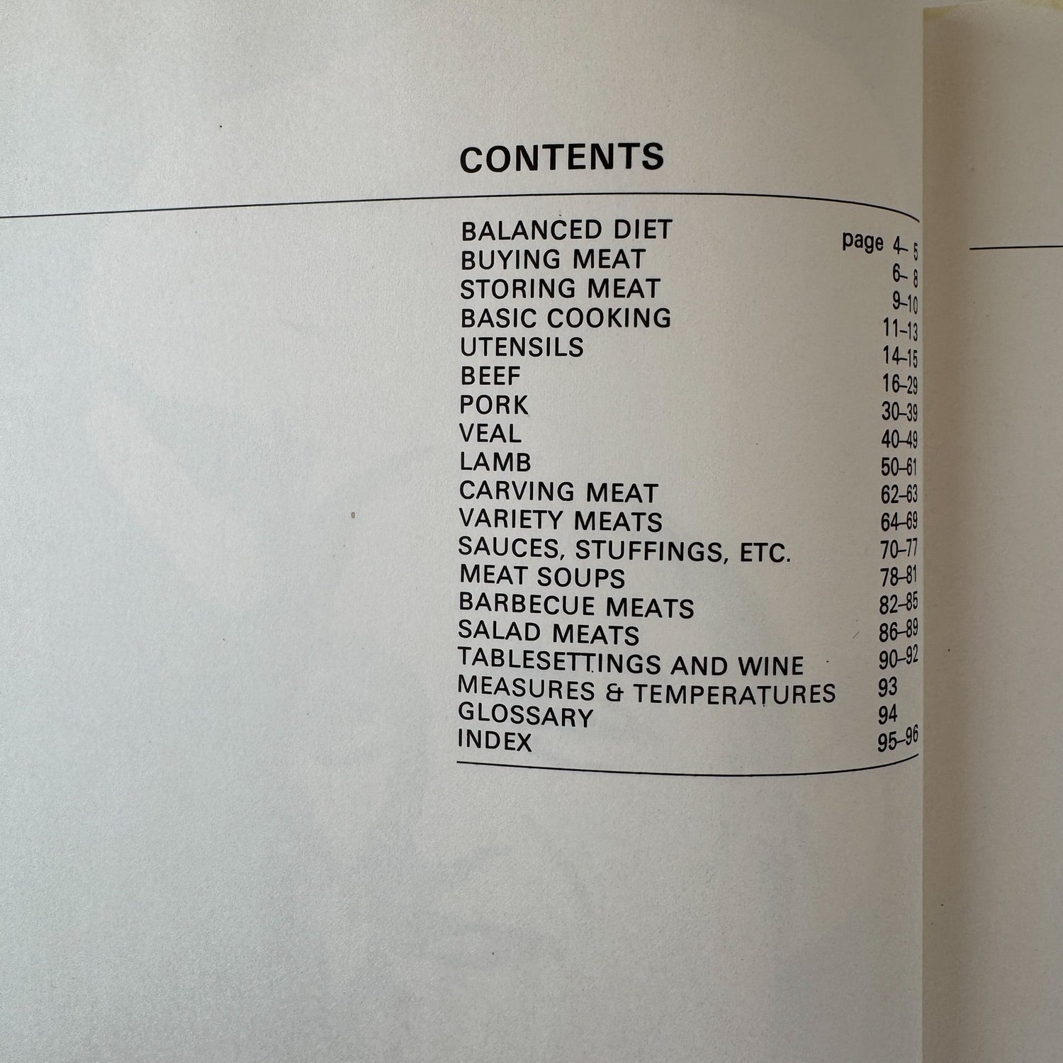 The Complete Book of Meat Cookery in Color, 1971, Illustrations - Pretty Old Books