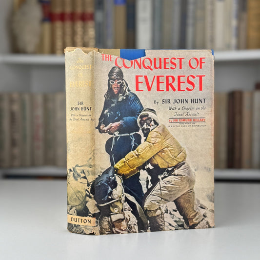 The Conquest of Everest, Sir John Hunt, 1954, 2nd Printing - Pretty Old Books