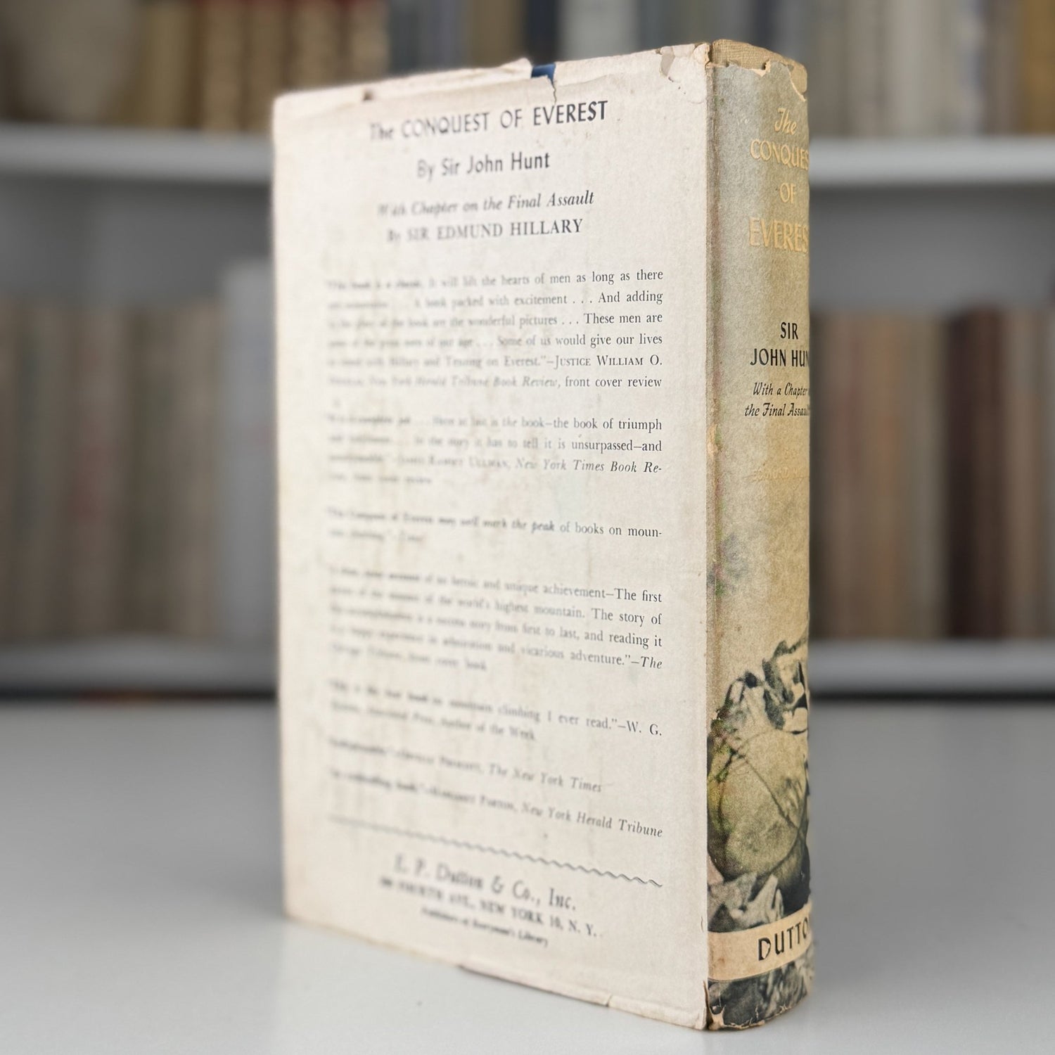 The Conquest of Everest, Sir John Hunt, 1954, 2nd Printing - Pretty Old Books