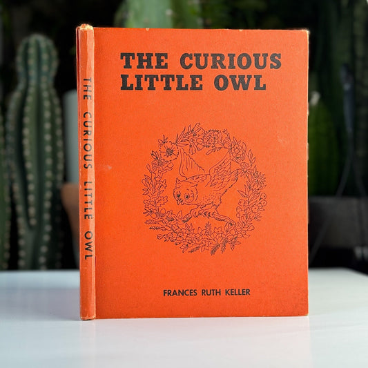 The Curious Little Owl, Francis Ruth Keller, Platt & Munk, 1957 - Pretty Old Books