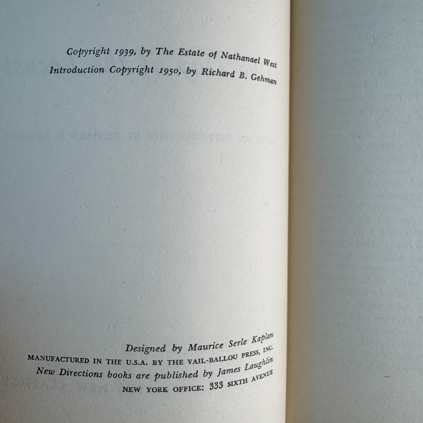 The Day of the Locust, Nathanael West, 1950 - Pretty Old Books