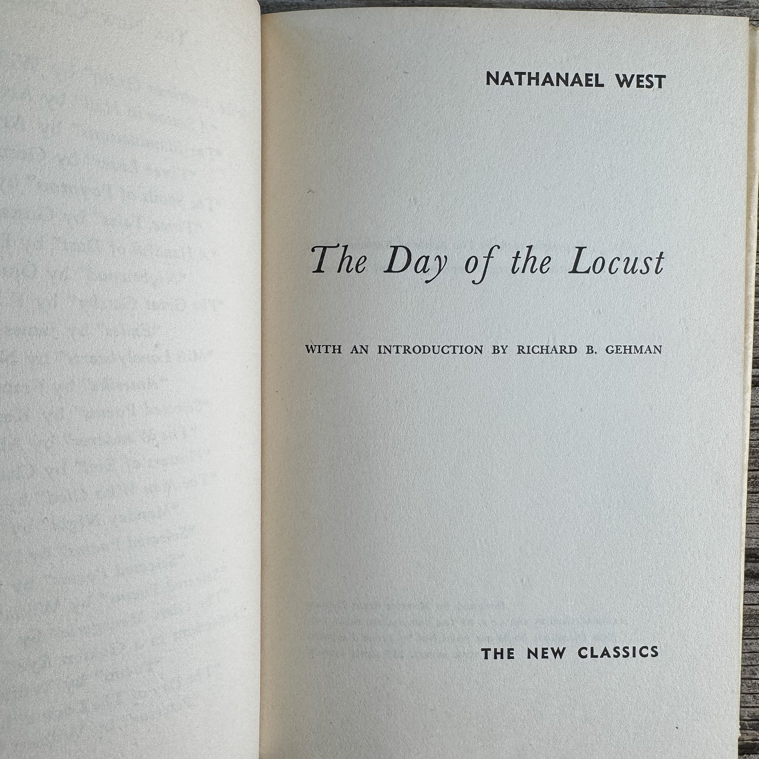 The Day of the Locust, Nathanael West, 1950 - Pretty Old Books
