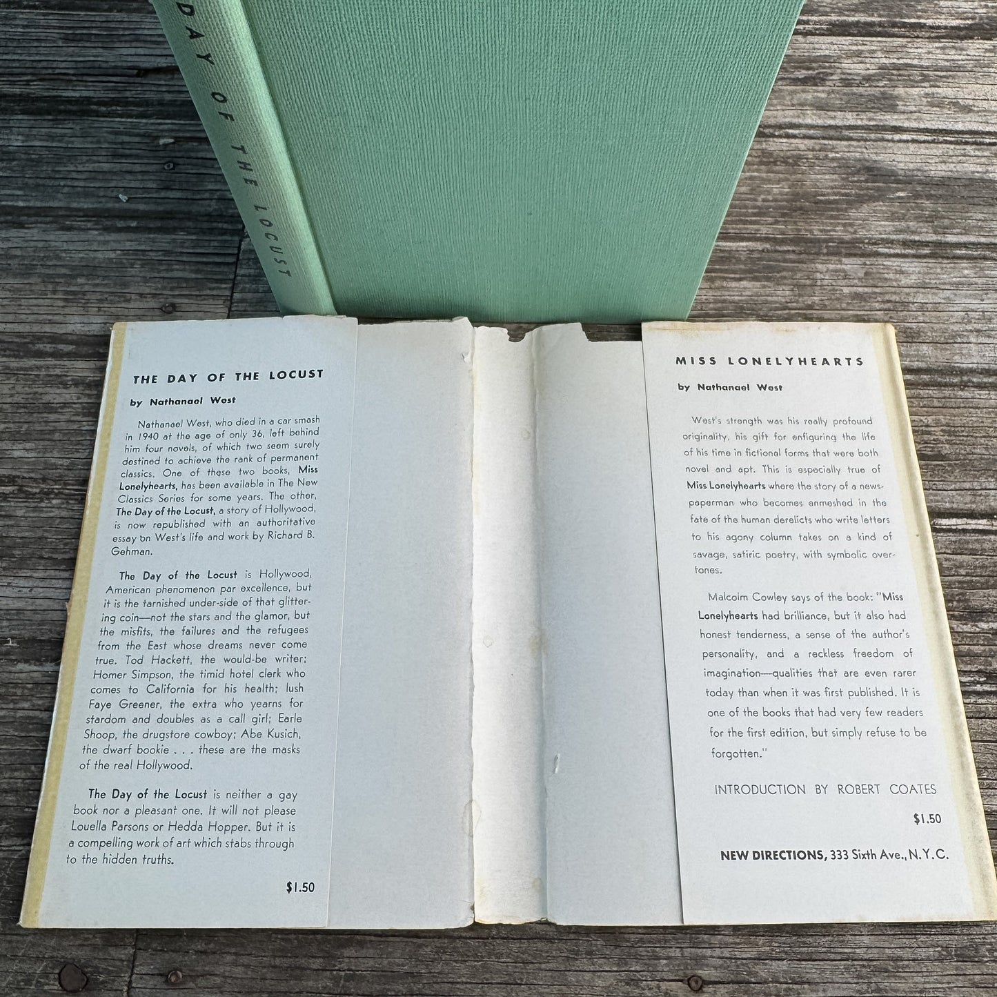 The Day of the Locust, Nathanael West, 1950 - Pretty Old Books