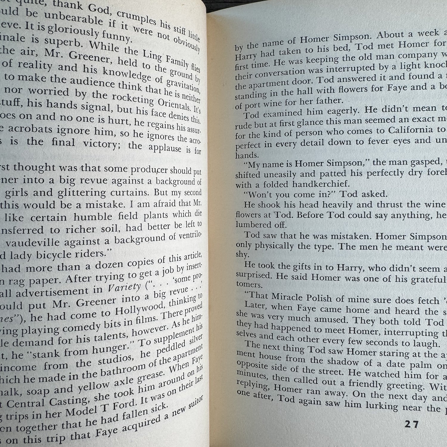 The Day of the Locust, Nathanael West, 1950 - Pretty Old Books