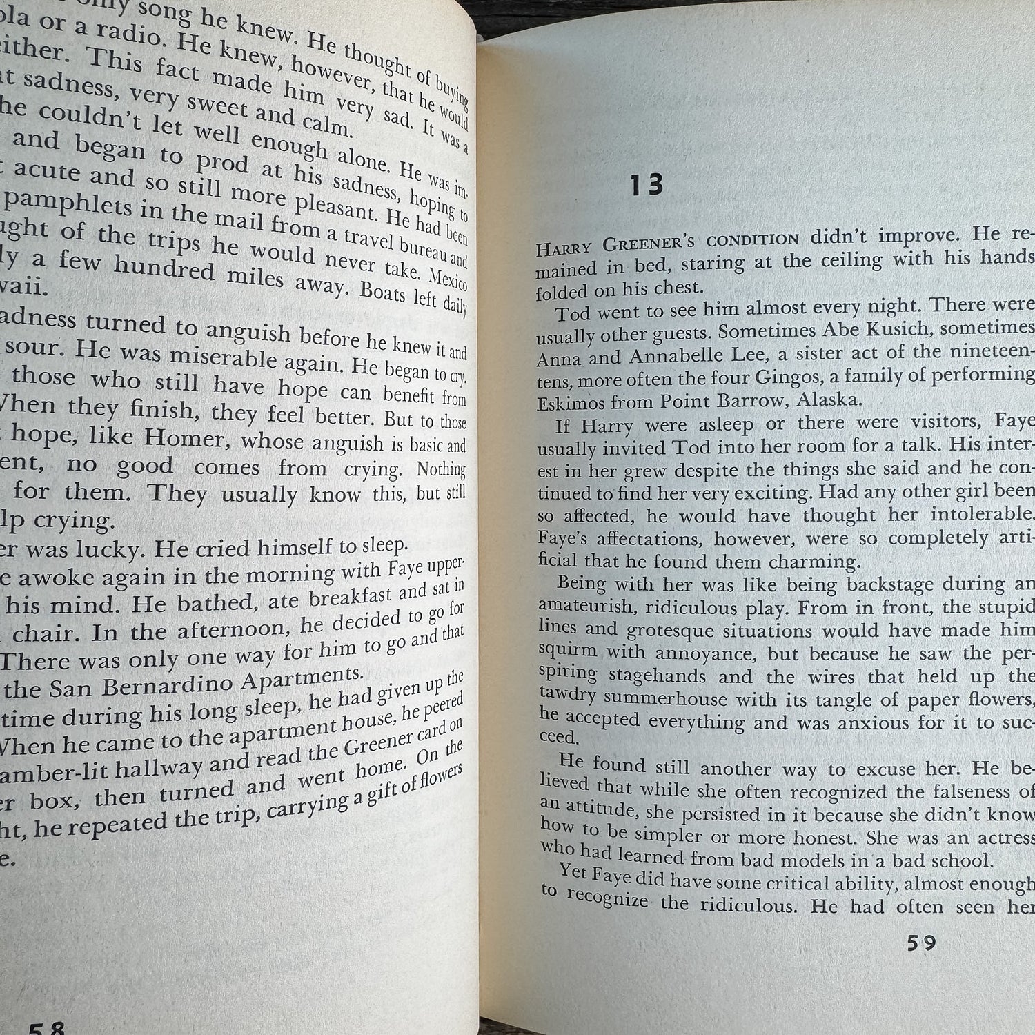 The Day of the Locust, Nathanael West, 1950 - Pretty Old Books