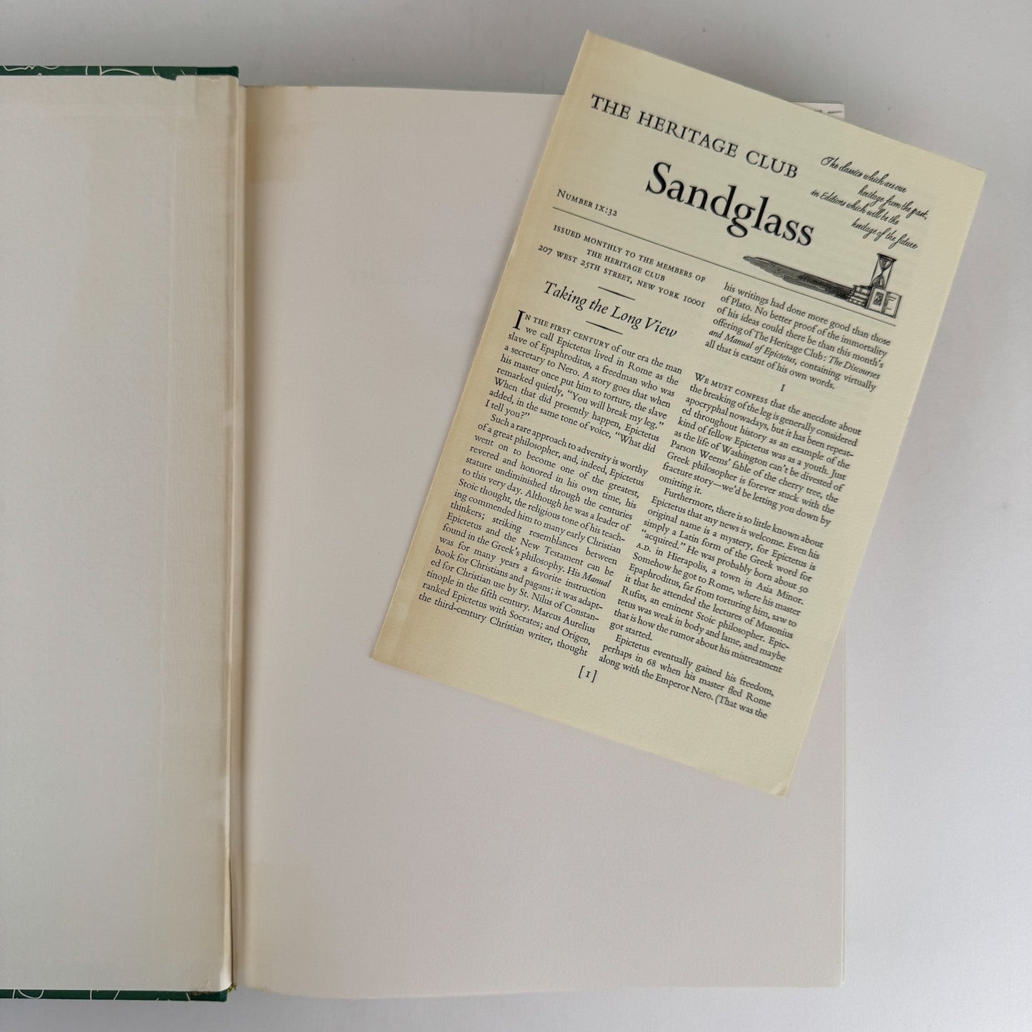 The Discourses of Epictetus, Heritage Press, 1968 - Pretty Old Books